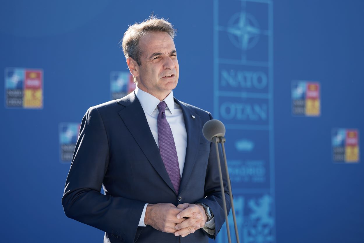 Ο Μητσοτάκης μπροστά στο Νέο ΝΑΤΟ
