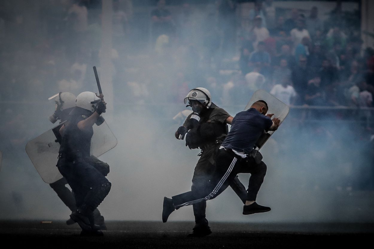 ΠΑΟ ΡΟΥΦ – Μακεδονικός: Έξι συλλήψεις για τα επεισόδια στον αγώνα