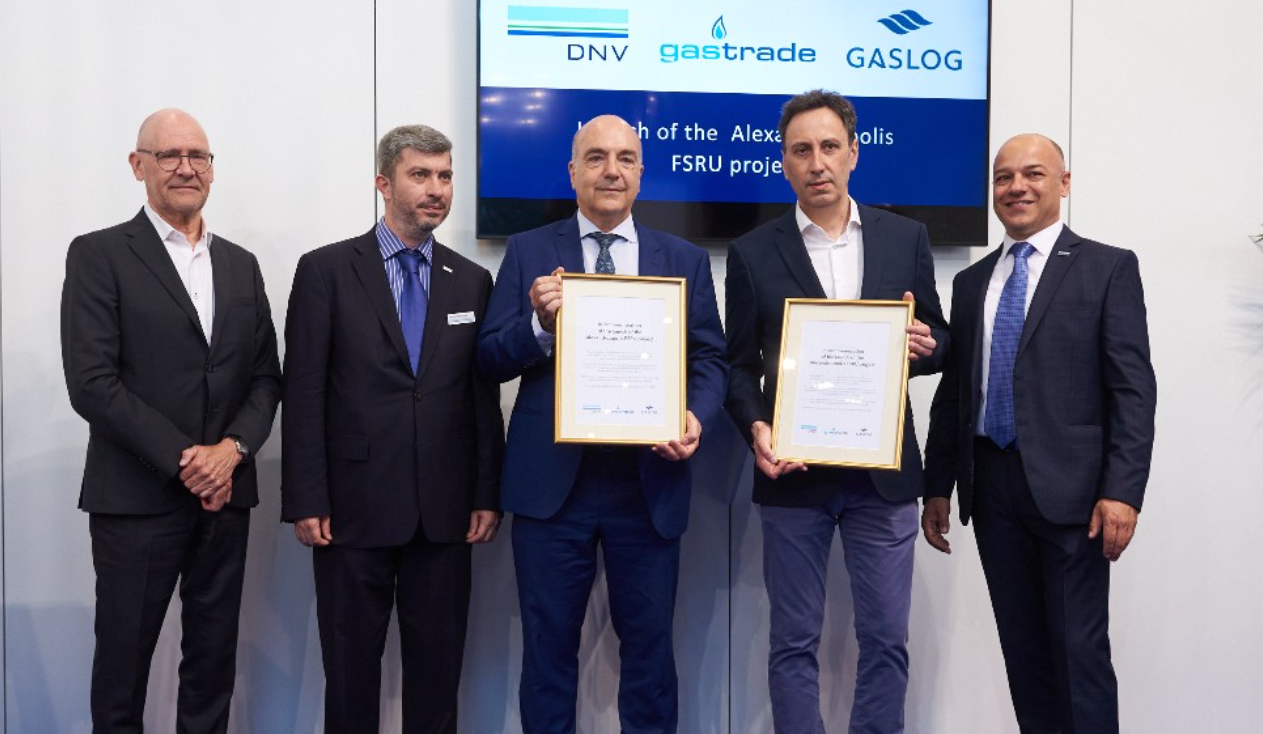 Gastrade – Gaslog: Βραβεύτηκαν στα Ποσειδώνια 2022 για την ανάπτυξη του πλωτού σταθμού Φυσικού Αερίου
