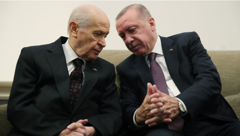 Τουρκία: Αιφνίδια συνάντηση Ερντογάν – Μπαχτσελί