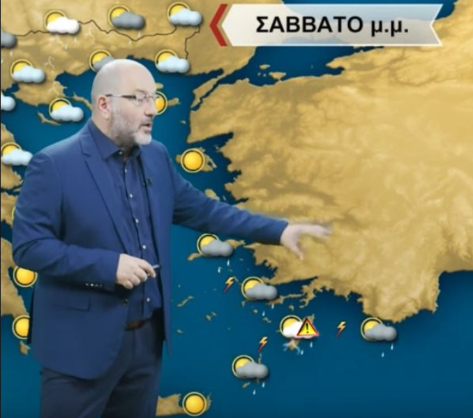 Καιρός Σάκης Αρναούτογλου: Έρχονται καταιγίδες – Πού χρειάζεται προσοχή