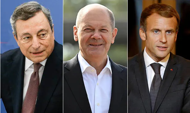 La Stampa: Στο Κίεβο, Σολτς, Μακρόν και Ντράγκι την Πέμπτη
