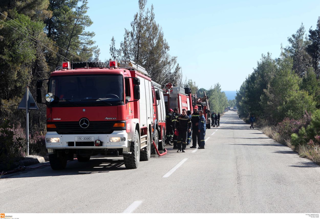 Φωτιά στην Κασσάνδρα Χαλκιδικής