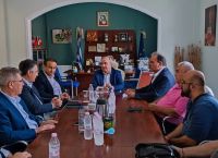 Επίσκεψη του Αναπληρωτή Υπουργού Ανάπτυξης για την Μετάβαση κ. Νίκου Παπαθανάση στην Φλώρινα