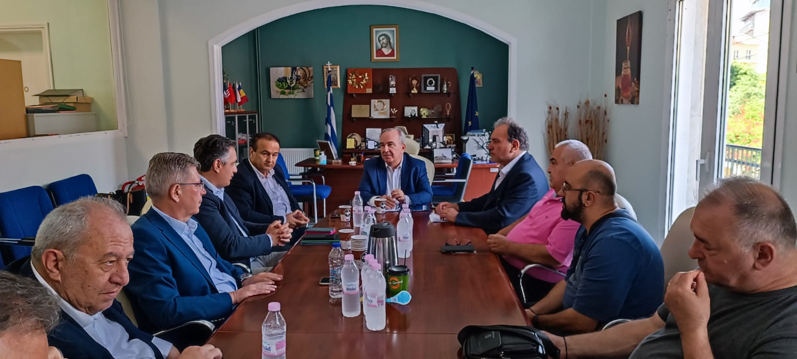 Επίσκεψη του Αναπληρωτή Υπουργού Ανάπτυξης για την Μετάβαση κ. Νίκου Παπαθανάση στην Φλώρινα