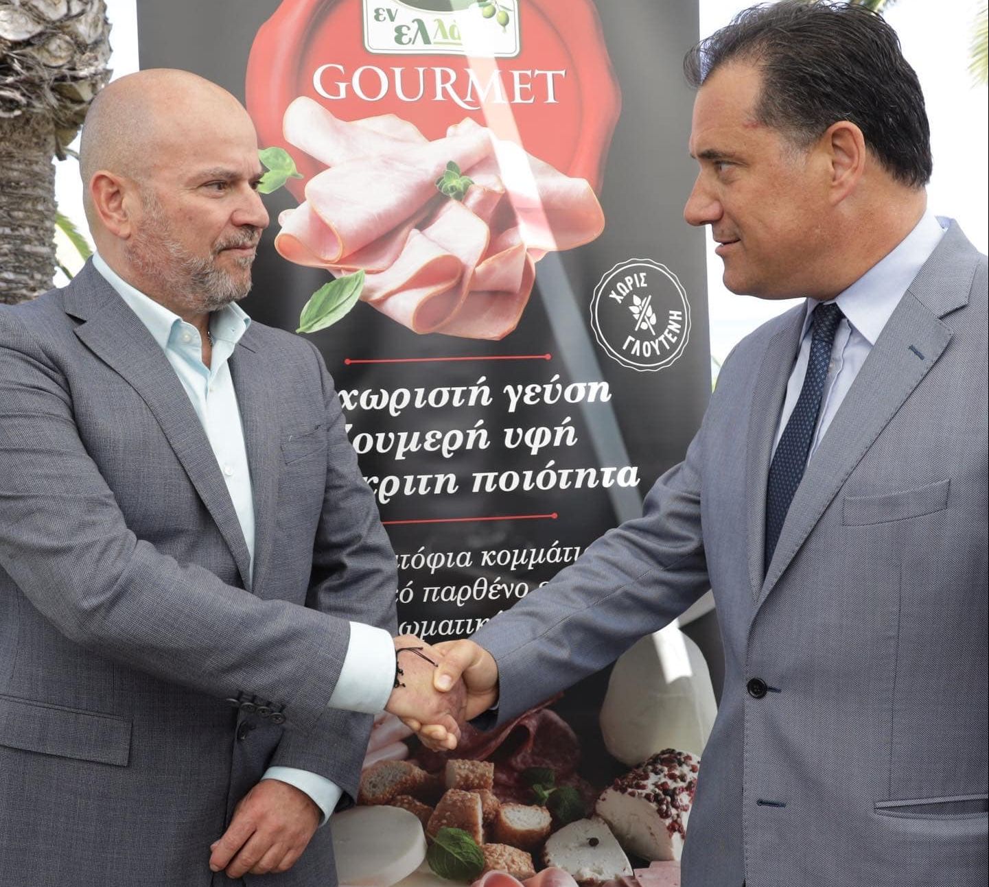 Creta Farms: Ο Άδ. Γεωργιάδης επισκέφθηκε την παραγωγική μονάδα του Ρεθύμνου