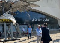 ΑΕΚ: Στο “OPAP Arena” o Πέτσας – Επιθεώρησε τα έργα κατασκευής του γηπέδου [pics]