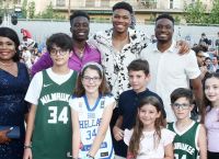 Giannis Antetokounmpo: The premiere of RISE in Sepolia with NBA stars Giannis Antetokounmpo: The premiere of RISE in Sepolia with NBA stars