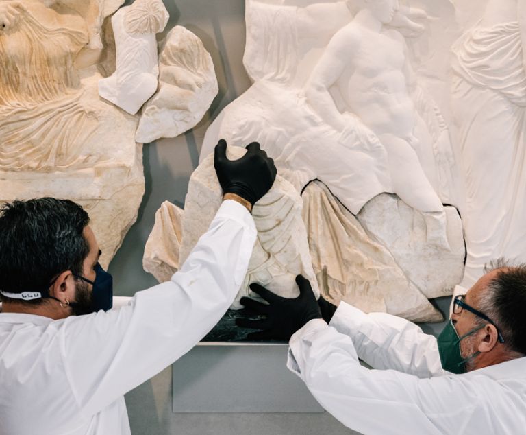 The Fagan fragment is permanently returned to the Acropolis Museum