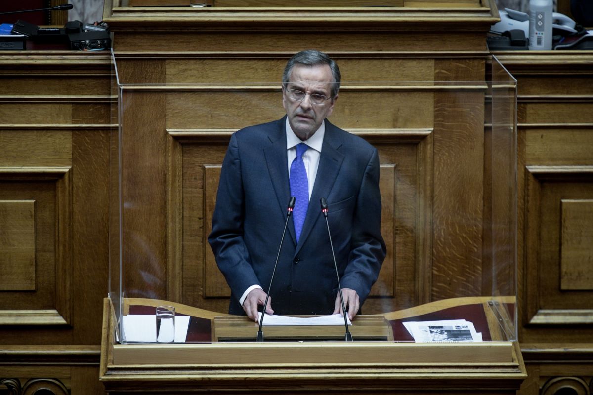 Σαμαράς: «Δεν έχει θέση η Τουρκία στη Δύση όσο μιλάει για Γαλάζια Πατρίδα»