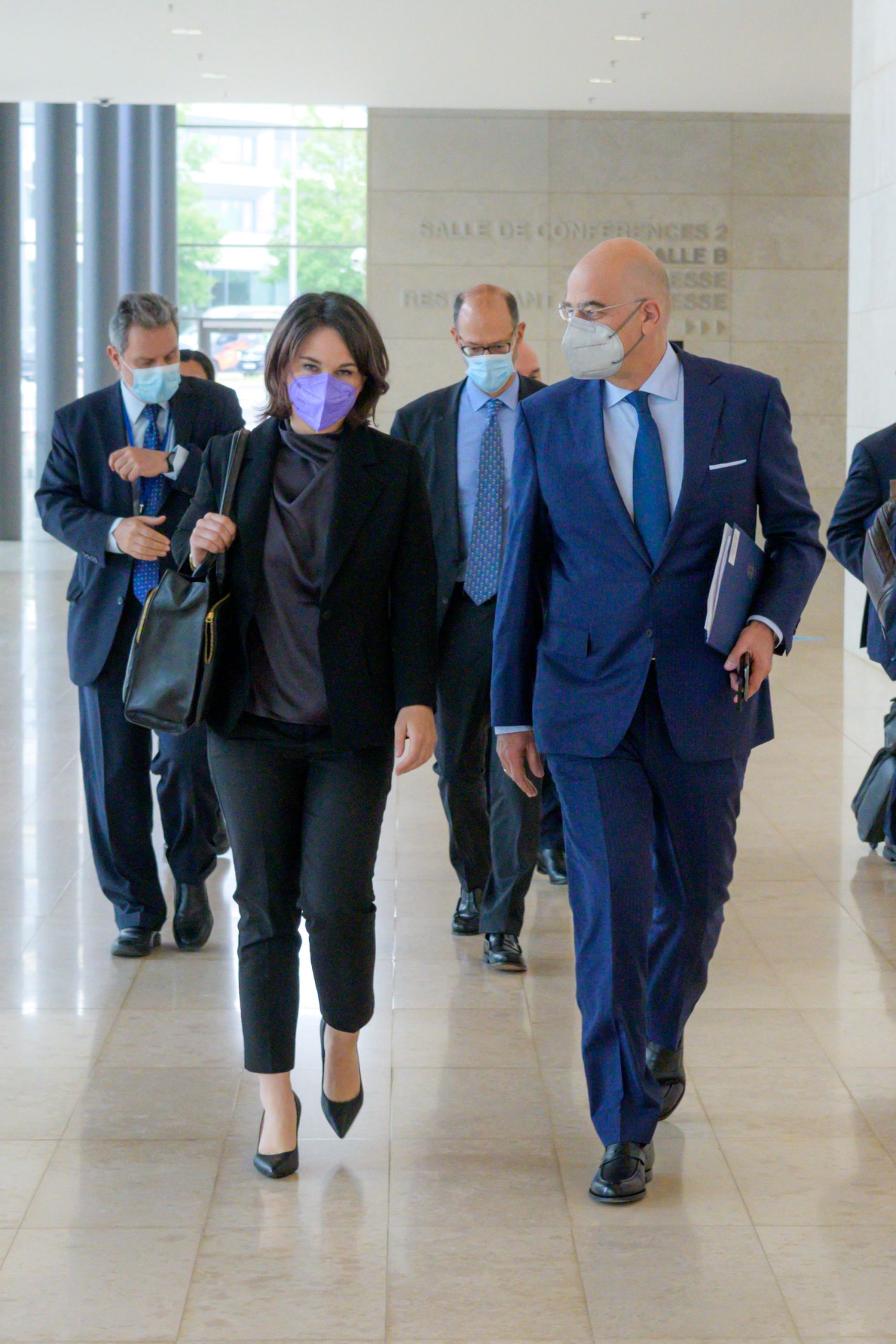 Συνάντηση Δένδια- Μπέρμποκ για Μεσόγειο και Δυτικά Βαλκάνια στο Λουξεμβούργο