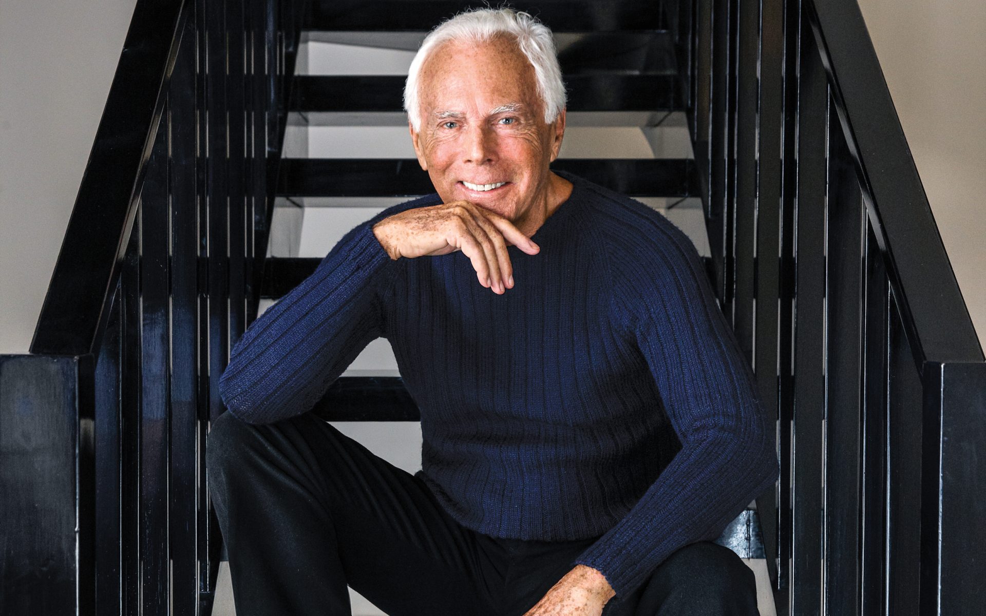 Giorgio Armani: Φωτογραφίζεται με τα αγαπημένα του μοντέλα