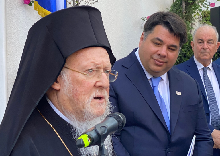 US Ambassador hosts reception in honour of Patriarch Bartholomew