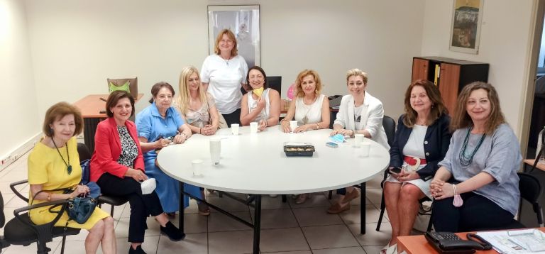 Συνάντηση Γούλα με εκπροσώπους και μέλη οργανώσεων της Ελληνικής Αντιπροσωπείας του Ευρωπαϊκού Λόμπυ Γυναικών