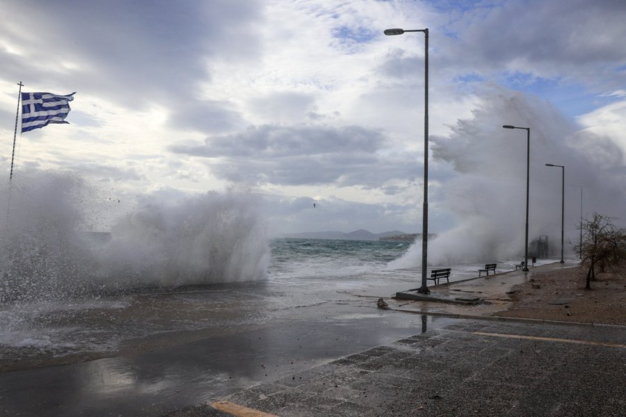 Weather warning issued as storm Genesis expected to lash Greece