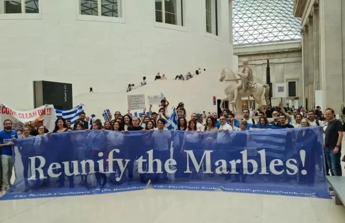 London protest calls for return of the Parthenon Marbles to Greece