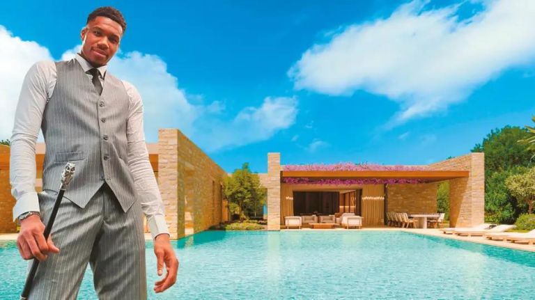 Giannis Antetokounmpo becomes the owner of two Costa Navarino Greece Residences