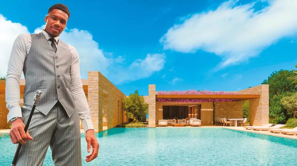 Giannis Antetokounmpo becomes the owner of two Costa Navarino Greece Residences