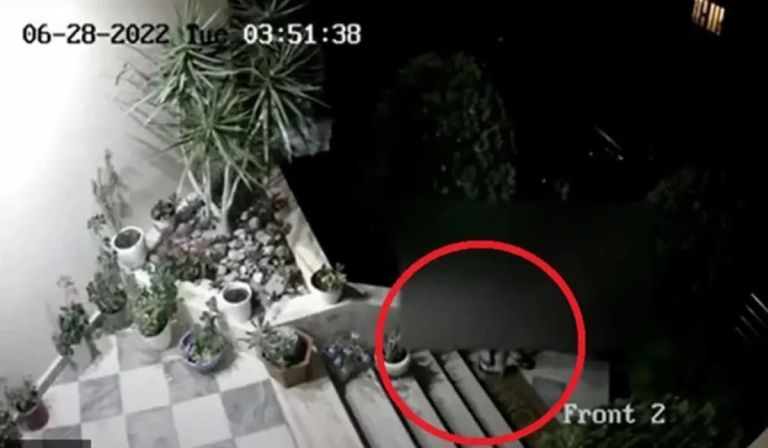 Ηράκλειο: Μπήκε στην αυλή για να κλέψει το… χαλάκι [vid]