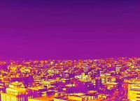 Καύσωνας: Δείτε πώς καταγράφει η θερμική κάμερα την κατάσταση στην Αθήνα