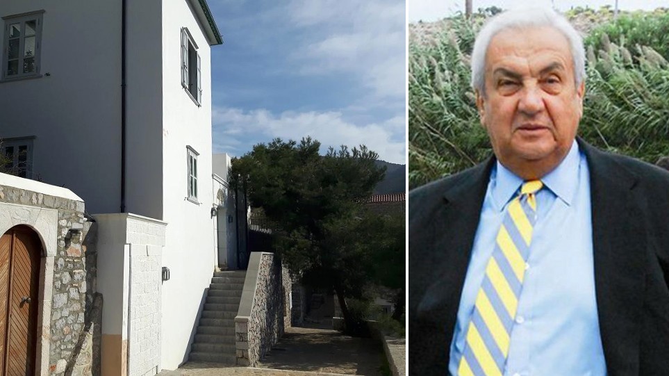 Ύδρα: Νέος ιδιοκτήτης για τη βίλα του Δημήτρη Κοντομηνά