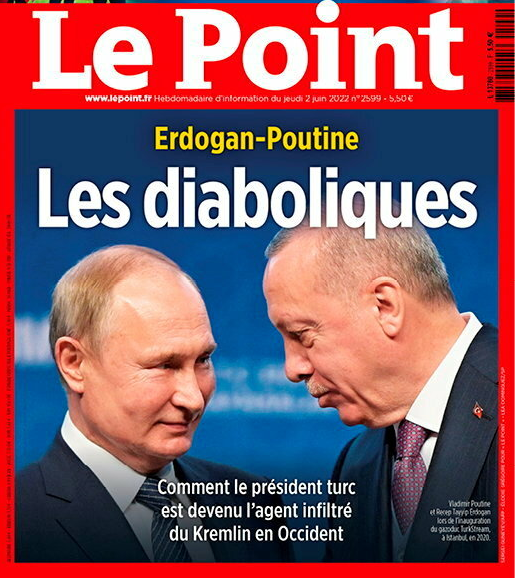 Le Point: Πούτιν – Ερντογάν – «Οι Διαβολικοί»