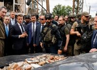 Ουκρανία: Μακρόν, Σολτς, Ντράγκι και Γιοχάνες βρέθηκαν στο Ιρπίν