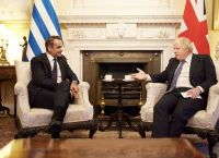 Τηλεφωνική συνομιλία Μητσοτάκη με τον Μπόρις Τζόνσον