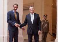 Μητσοτάκης: Για 2,5 ώρες συνομίλησαν με τον Ντράγκι