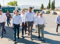 Επίσκεψη του Γραμματέα της Νέας Δημοκρατίας στο αμαξοστάσιο της ΟΣΥ