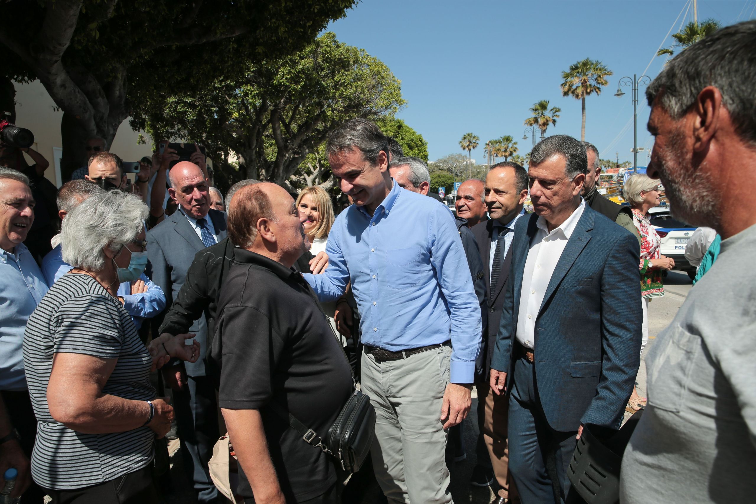 Μητσοτάκης από την Κω: Λύσαμε το προσφυγικό – Φυλάσσουμε τα σύνορά μας
