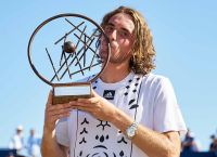 Tsitsipas wins Mallorca final, edges Bautista Agut to lift his first title on grass