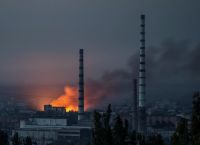 Ουκρανία: Μεγάλη πυρκαγιά σε δεξαμενές καυσίμων στη Ντονιέτσκ