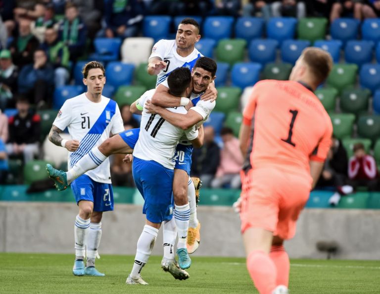 Greece defeats Northern Ireland in Nations League campaign