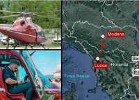 Ιταλία: Νεκροί και οι 7 επιβαίνοντες στο ελικόπτερο που συνετρίβη
