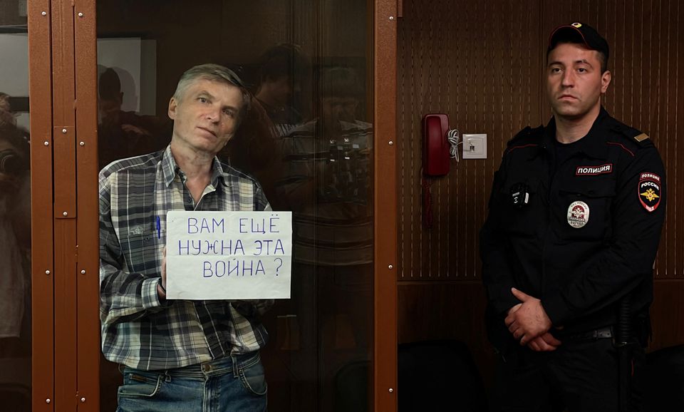 Ρωσία: Δημοτικός σύμβουλος καταδικάστηκε σε επταετή φυλάκιση για αντιπολεμικό σχόλιο