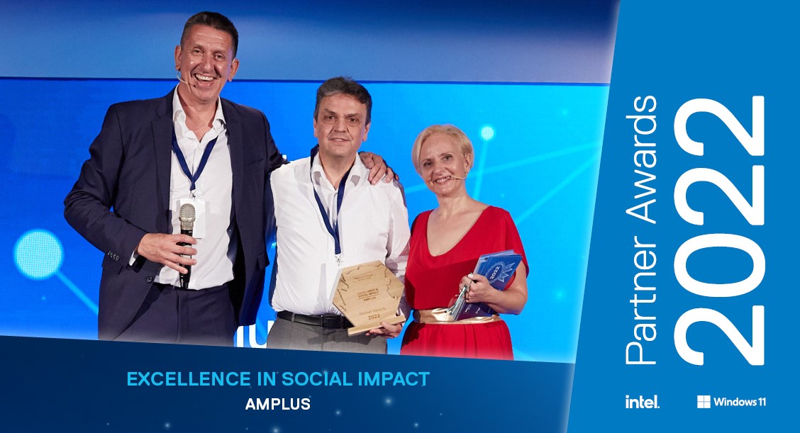 Η Amplus τιμήθηκε με το βραβείο “Excellence in Social Impact” στη διοργάνωση “Dell Partner Awards 2022”
