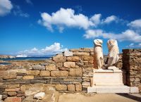 Ancient Delos Island Ancient Delos Island