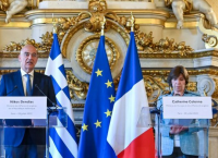 France will stand by Greece whenever its sovereignty is under threat, FM Colonna tells Dendias in Paris France will stand by Greece whenever its sovereignty is under threat, FM Colonna tells Dendias in Paris