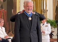 Father Alex Karloutsos presented with Presidential Medal of Freedom by Joe Biden