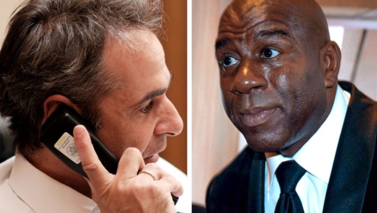 NBA legend Magic Johnson gets surprise call from Greek Prime Minister