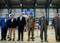 US Ambassador visits Crete air-force base as Turkish F-16 fighter jets enter Greek airspace