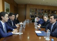 Συνάντηση Σκρέκα με τον Amos Hochstein, Ειδικό Σύμβουλο για θέματα ενέργειας του Προέδρου των ΗΠΑ Συνάντηση Σκρέκα με τον Amos Hochstein, Ειδικό Σύμβουλο για θέματα ενέργειας του Προέδρου των ΗΠΑ