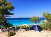 Camping tourism is gaining ground in Greece