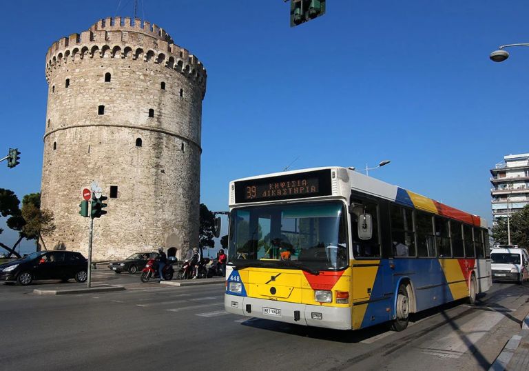 Thessaloniki bus drivers start rolling strikes