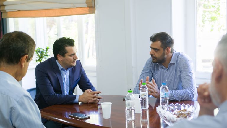 Επίσκεψη της Νέας Δημοκρατίας στον Δήμο Αγίων Αναργύρων – Καματερού