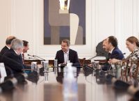 Συνάντηση Μητσοτάκη με τον Πρόεδρο και αντιπροσωπεία της Ελληνικής Ορθόδοξης Κοινότητας Μελβούρνης