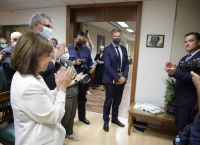 Εκδήλωση ονοματοδοσίας αιθούσης του Υπουργείου Ανάπτυξης και Επενδύσεων σε αίθουσα “Τάσου Μπάνου”