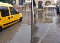 Κακοκαιρία: Ισχυρή καταιγίδα έπληξε το Ρέθυμνο – Πλημμύρισαν δρόμοι