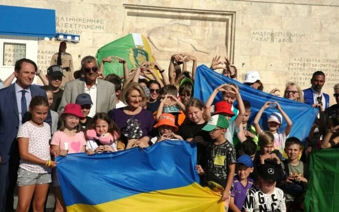 Greece gifts summer camp joy to some 140 Ukrainian children